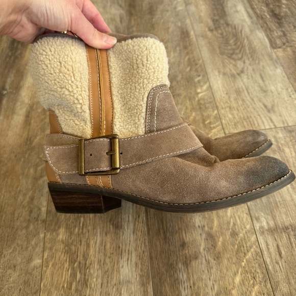 Kelsi Dagger Tempest Faux Sherling Boots - Cowboy Western Style - Picture 6 of 11